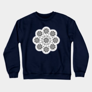 Flower in a Flower Crewneck Sweatshirt